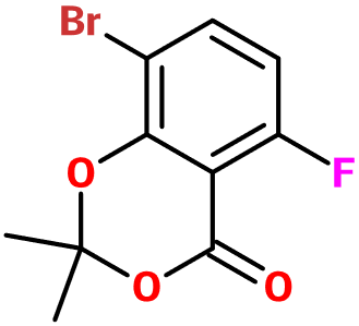 MC085172 8-Br-5-F-2,2-dimethyl-4H-1,3-benzodioxin-4-one - 点击图像关闭
